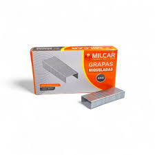 grapas 24/6 niquelado