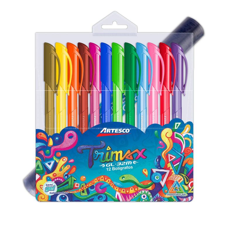 boligrafo de color trimax