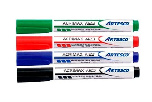 marcador acrilico negro